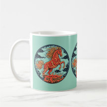 Caneca do Ano do Cavalo de Fogo