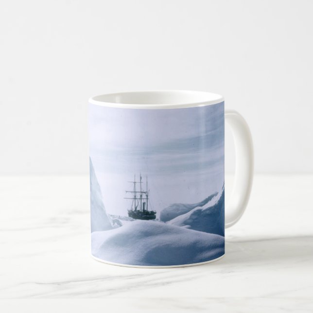 Café Caneca do Antarctic da resistência de Shackleton (Frente Esquerda)