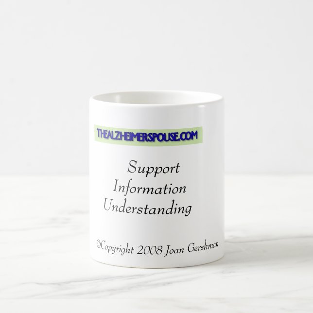 Café Caneca do apoio do esposo de Alzheimer (Centro)