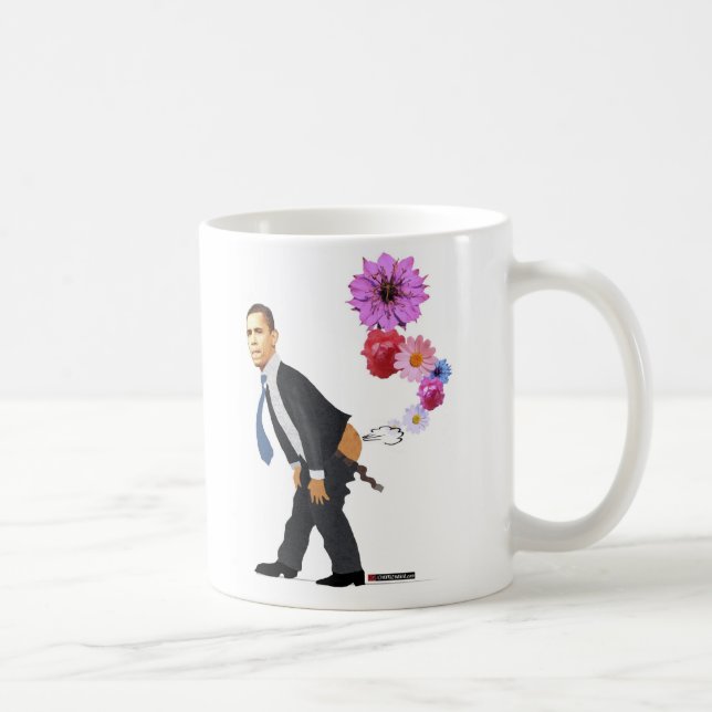 Café Caneca do ar puro de Obama (Direita)
