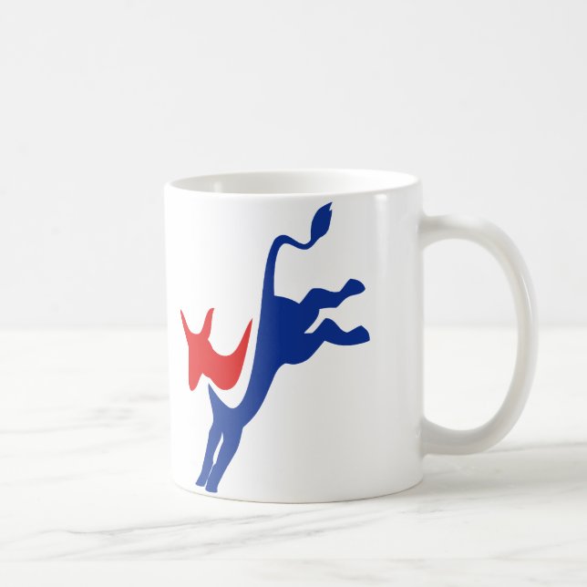 Café Caneca do asno de Democrata (Direita)