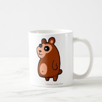 Café Caneca do bebendo do urso polar e do urso de Brown