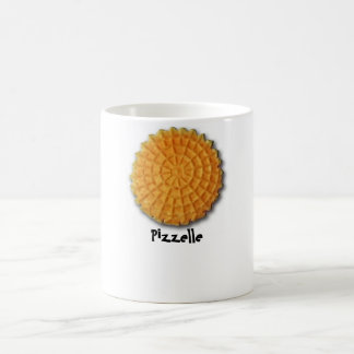 Café Caneca do biscoito de Pizzelle