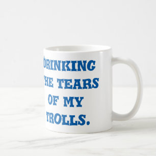 Café Caneca do Blogger de Badass - bebendo os rasgos