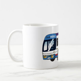 Café Caneca do BookMobile da biblioteca pública de