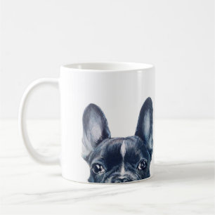 Café Caneca do cão de Bull do francês