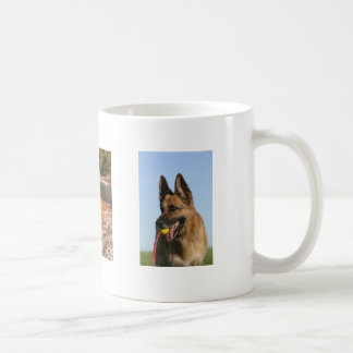 Café Caneca do cão de german shepherd