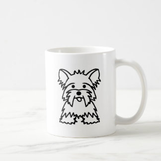 Café Caneca do cão de Yorkie