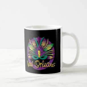 Café Caneca do carnaval de Nova Orleães