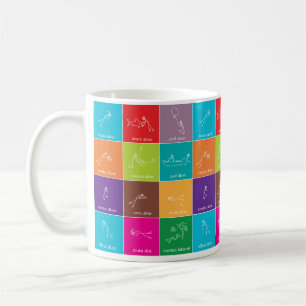 Café Caneca do cartão de identidade do mergulhador de