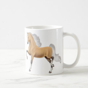 Café Caneca do cavalo de Saddlebred do americano do