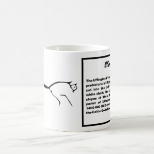 Café Caneca do cavalo de Uffington