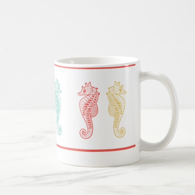 Café Caneca do cavalo marinho de Colorfun (Direita)