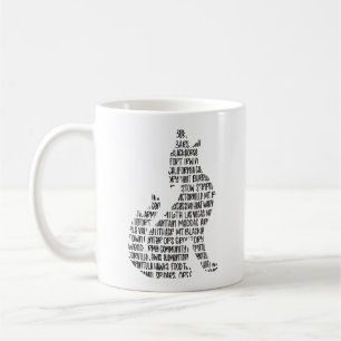 Café Caneca do chacal de Irwin do forte