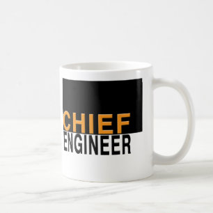 Café Caneca do chefe de máquinas