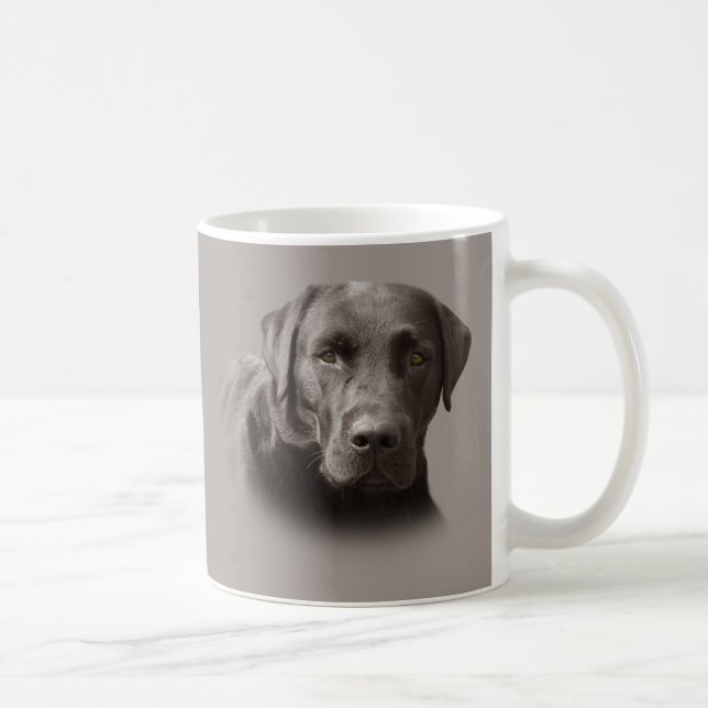 Café Caneca do chocolate de Labrador (Direita)