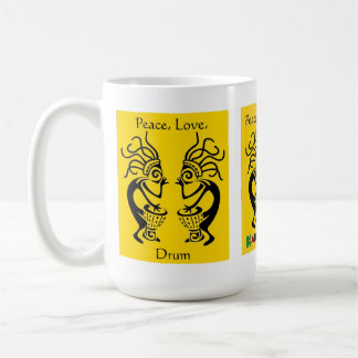 Café Caneca do cilindro de Kakilambe (no amarelo)