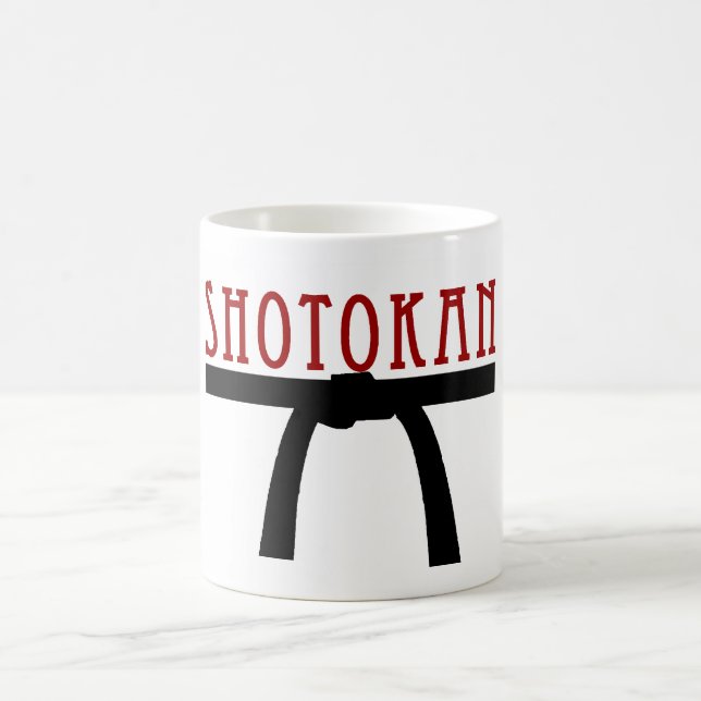Café Caneca do cinturão negro de Shotokan (Centro)