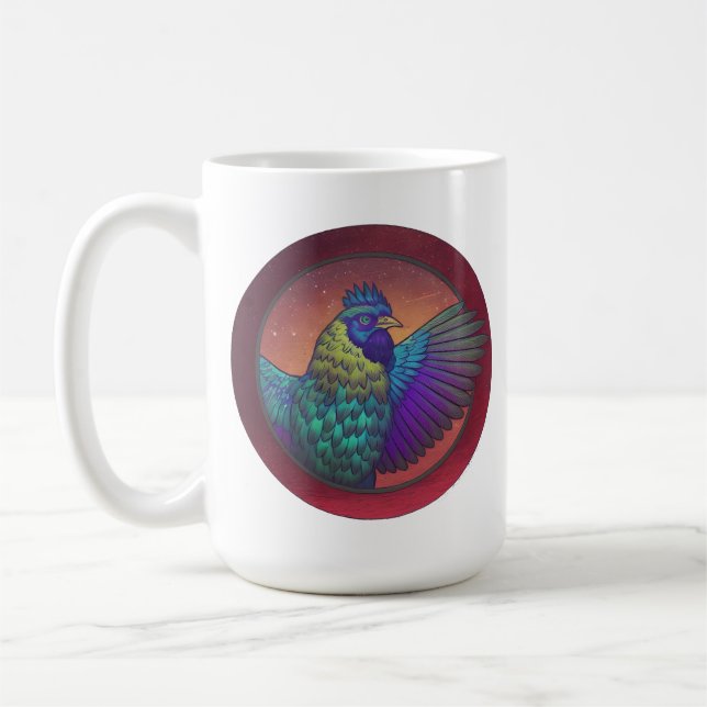 Café Caneca do Círculo de Frango (Esquerda)