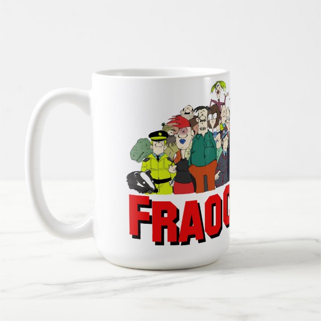 Café Caneca do clássico da baía de Fraochy (Esquerda)