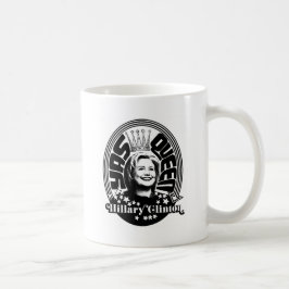 Café Caneca do clássico da rainha de Hillary Clinton