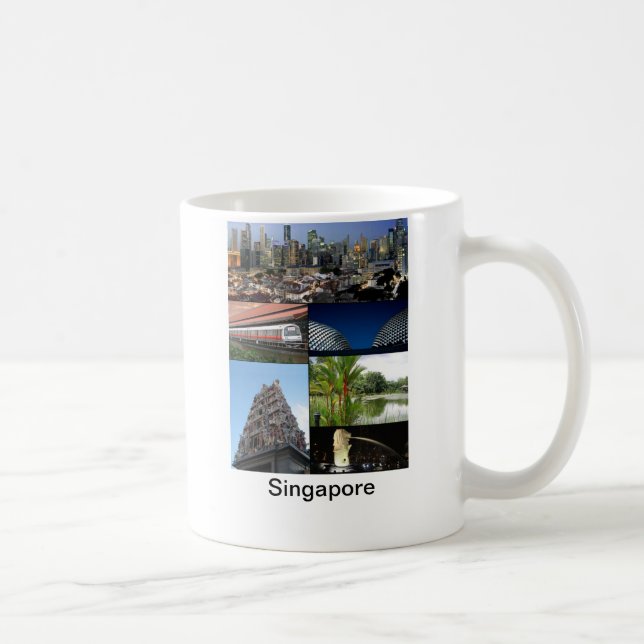 Café Caneca do clássico de Singapore (Direita)