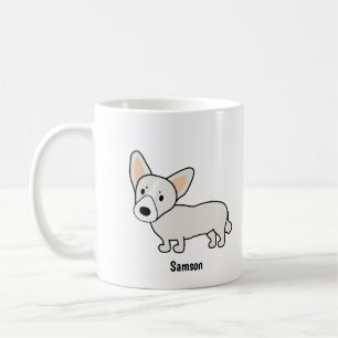 Café Caneca do clássico do Corgi de Galês do Pembroke
