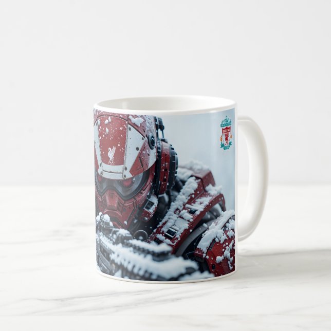 Café Caneca do clube de futebol de Liverpool (Frente Esquerda)