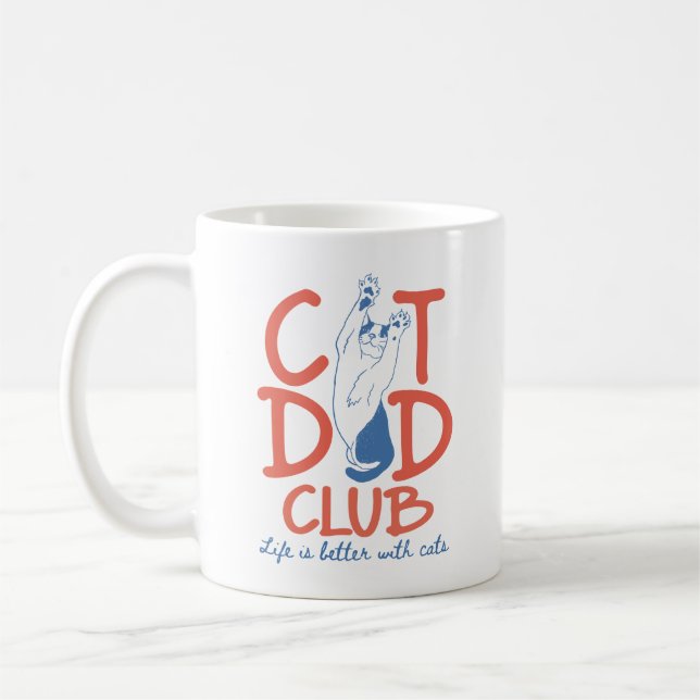 Café Caneca do Clube do Pai de Gato, Presente Divertido (Esquerda)