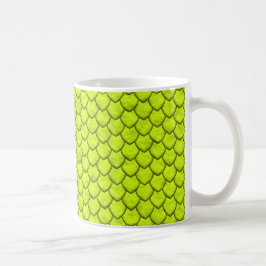 Café Caneca do cobra verde de Fluo