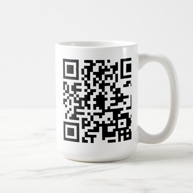 Café Caneca do código de QR (Direita)