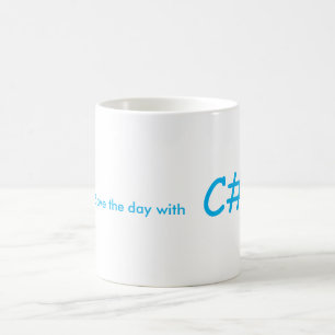 Café Caneca do colaborador de C#