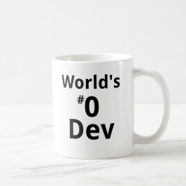Café Caneca do colaborador do #0 do mundo de duas faces