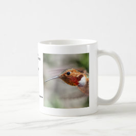 Café Caneca do colibri de Allen masculino