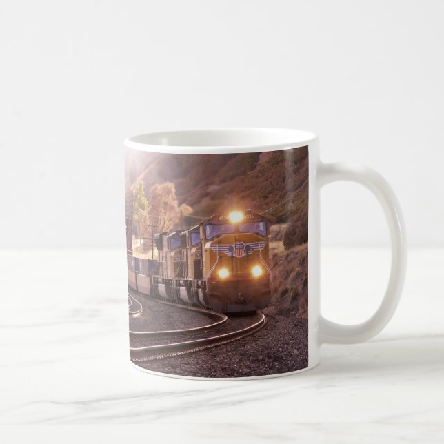 Café Caneca do comboio de mercadorias (righty) (Direita)