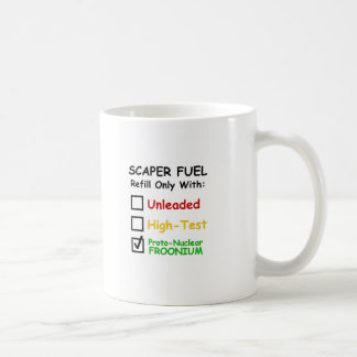 Café Caneca do combustível de Scaper