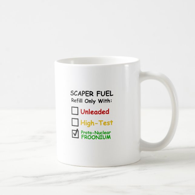 Café Caneca do combustível de Scaper (Direita)