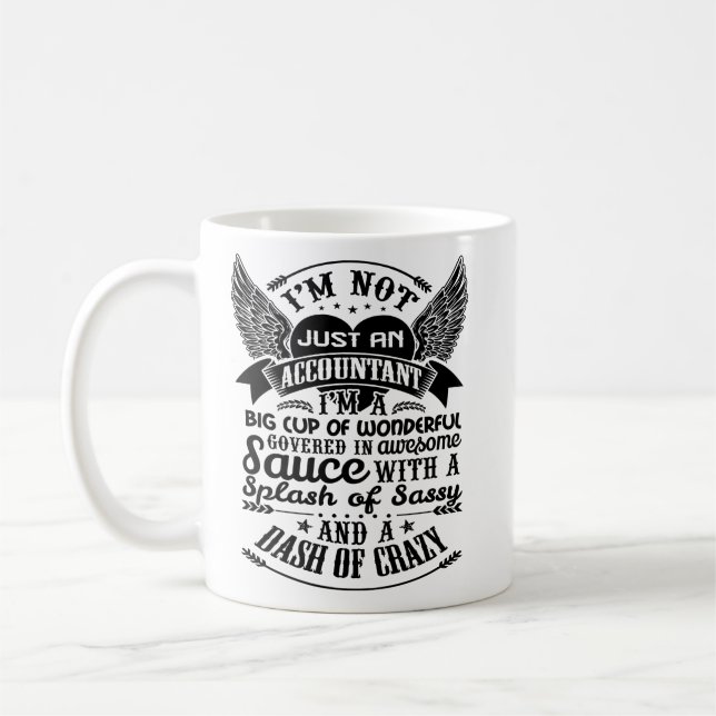 Café Caneca do contador, caneca de viagem explicando da (Esquerda)
