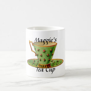 Café Caneca do copo de chá do vintage