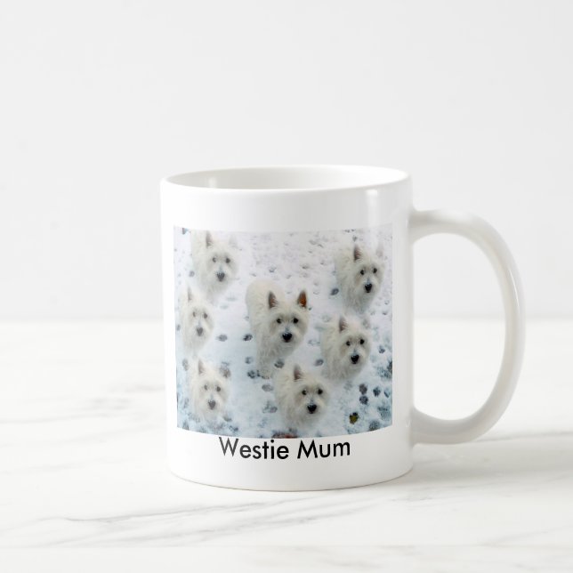 Café Caneca do copo de Westie PARA um presente do (Direita)