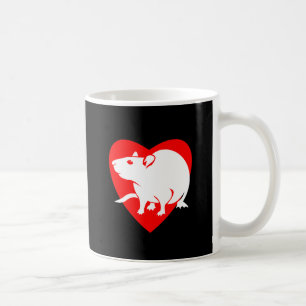 Café Caneca do coração de Rattitude