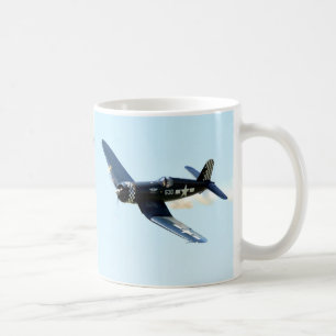 Café Caneca do corsário de F-4U