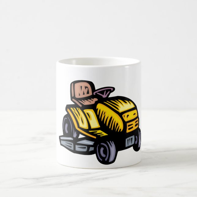 Café Caneca do cortador de relva da equitação (Centro)