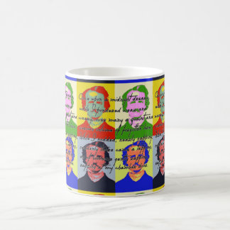 Café Caneca do "corvo" do ponto de entrada do pop