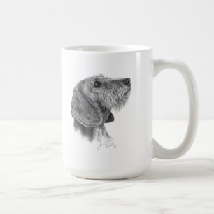 Café Caneca do Dachshund de Wirehair