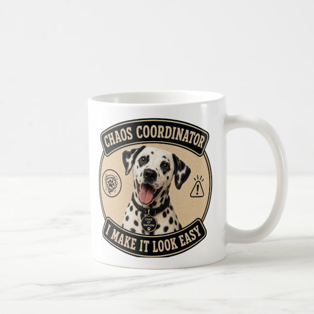 Café Caneca do Dalmata | Coordenador de Caos (Direita)