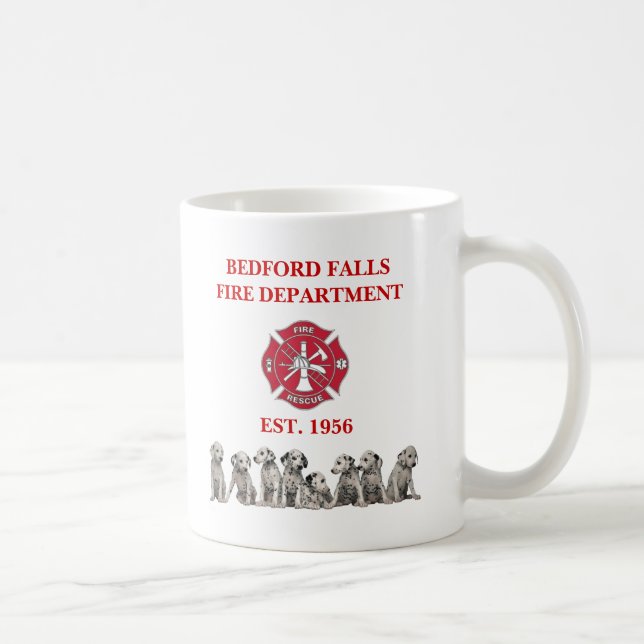 Café Caneca do departamento dos bombeiros de Bedford (Direita)