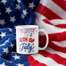 Caneca do Dia 4 de Julho