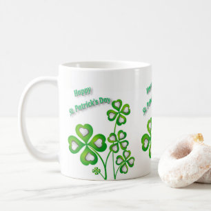 Café Caneca do dia de Patrick de santo