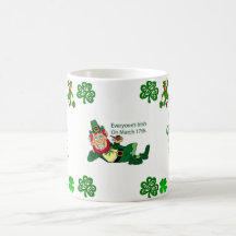 Caneca do Dia de São Patrício